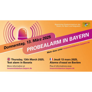 Probealarm am 13. März 2025